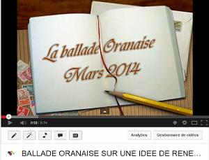 LA BALLADE ORANAISE
